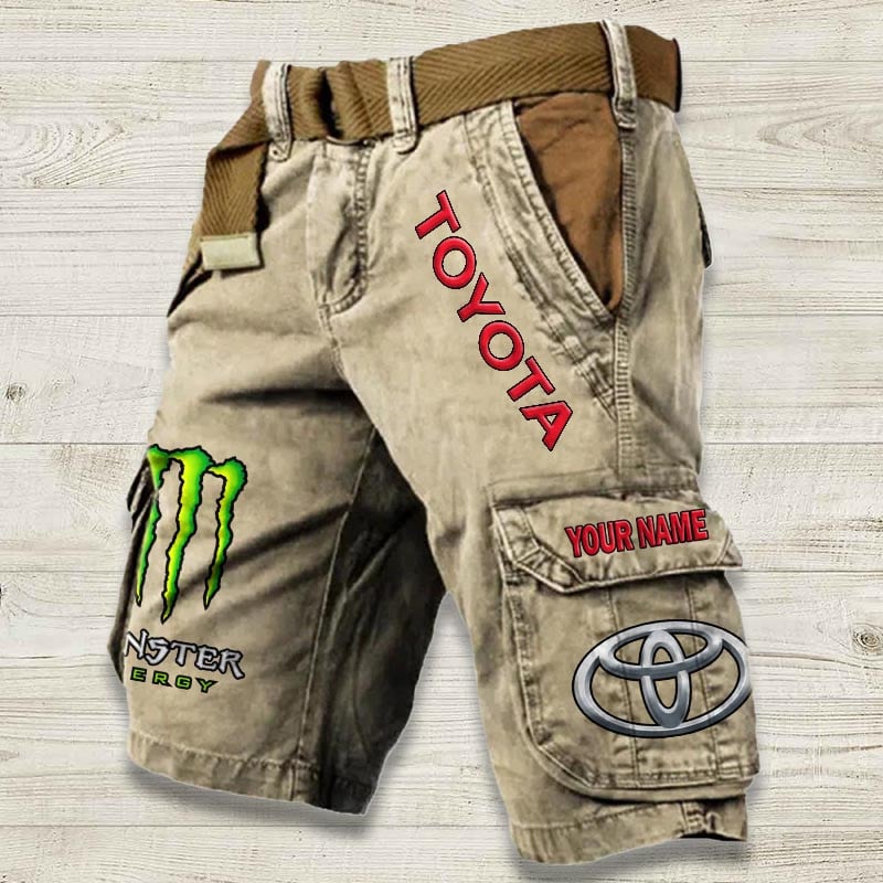 Sportswearmerch Toyota Car Denim Short For Fan