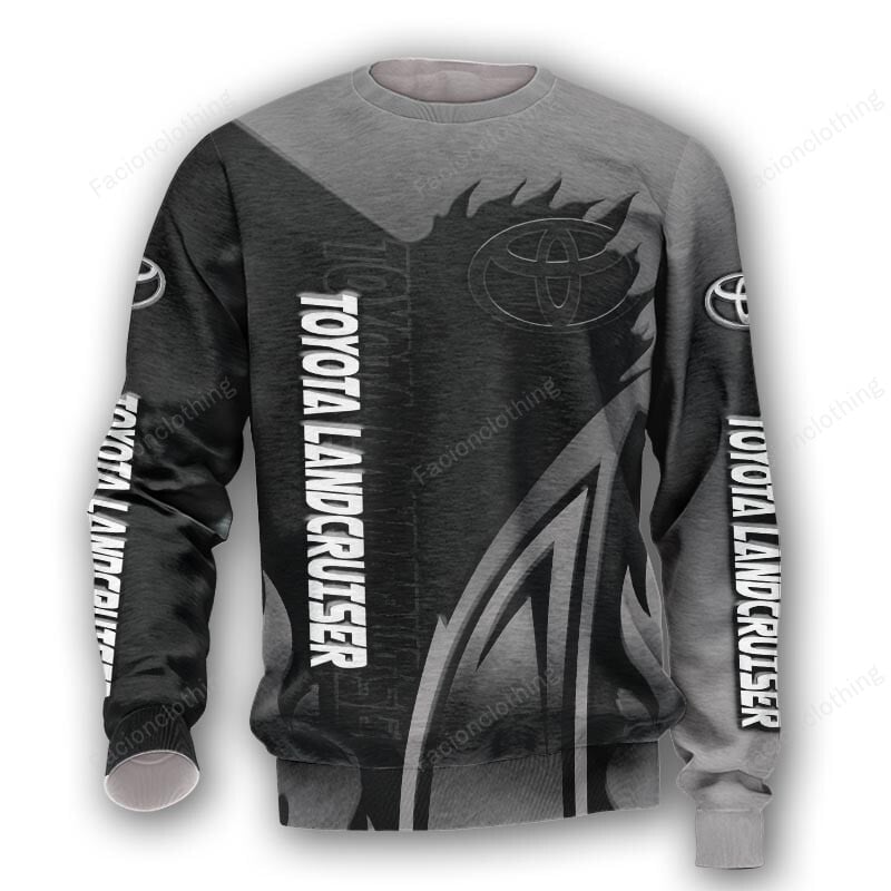 Sportswearmerch Toyota Landcruiser Car Personalized Sweater For Fan