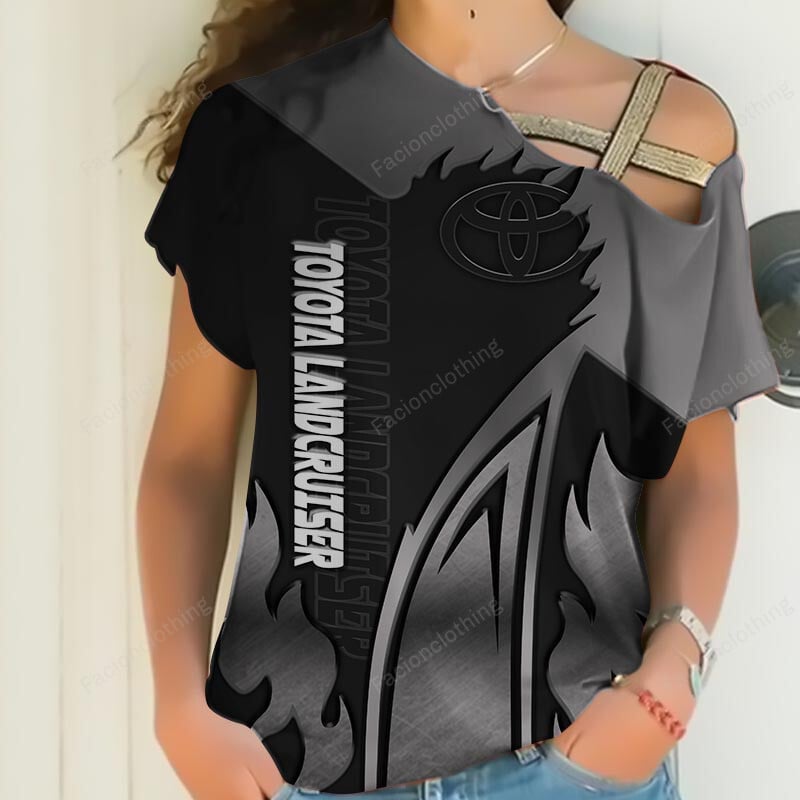 Sportswearmerch Toyota Landcruiser Car Personalized Women Shirt For Fan