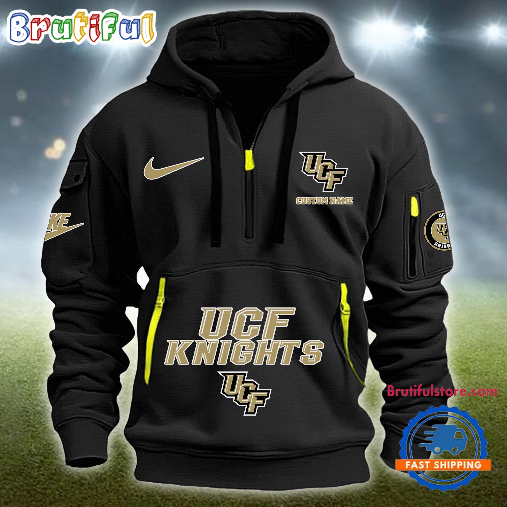 Sportswearmerch UCF Knights NCAA Half Zip Hoodie For Fan