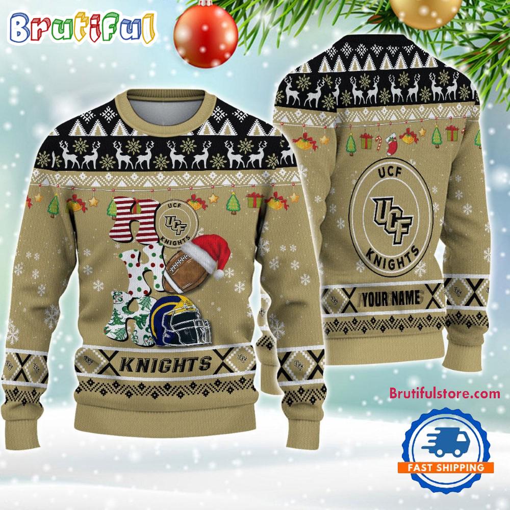 Sportswearmerch UCF Knights NCAA Personalized Christmas Sweater For Fan