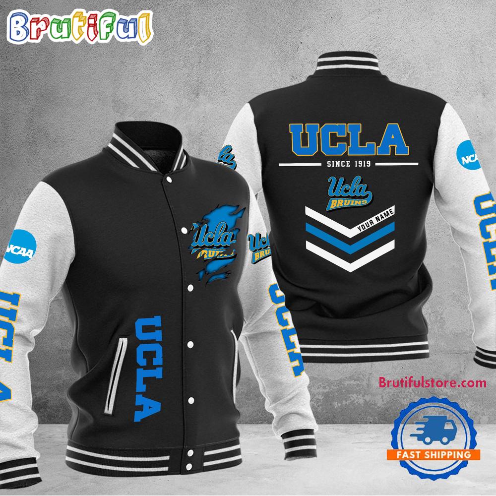 Sportswearmerch UCLA Bruins NCAA Personalized Personalized Baseball Jacket For Fan