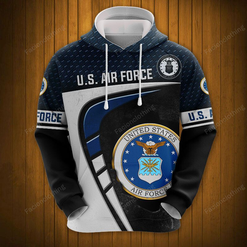 Sportswearmerch United States Air Force Army Personalized Fashion Hoodie For Fan