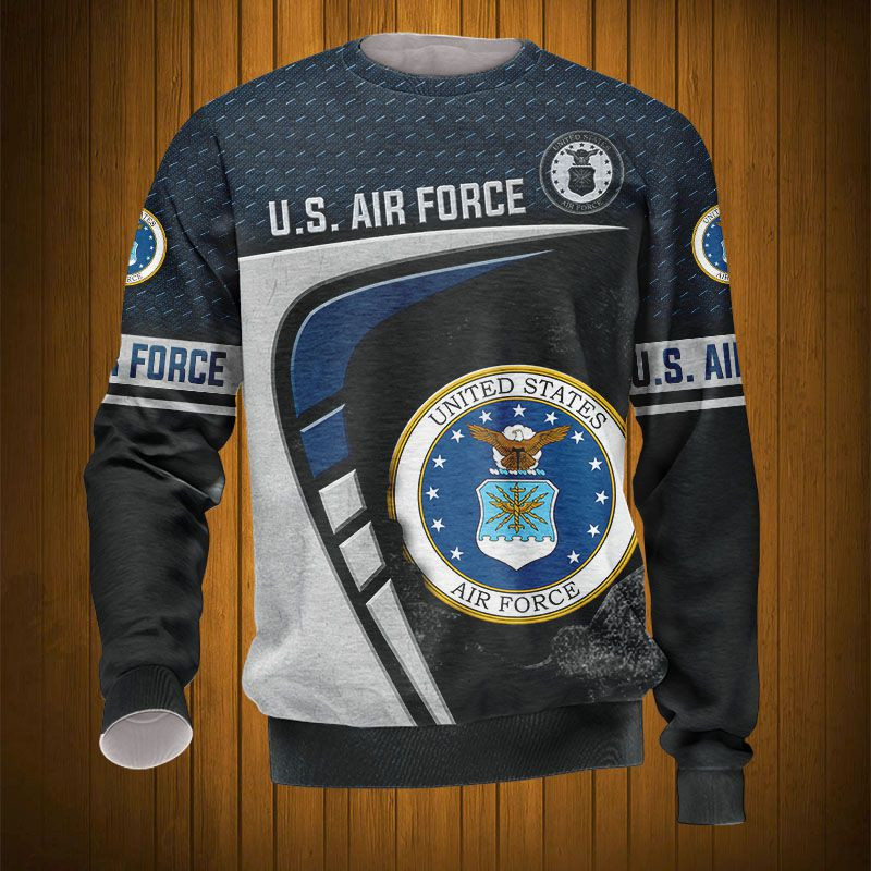 Sportswearmerch United States Air Force Army Personalized Fashion Sweater For Fan