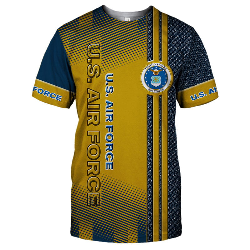 Sportswearmerch United States Air Force Army Personalized Fashion T-shirt For Fan