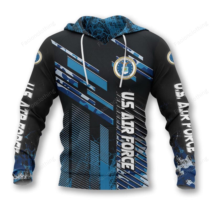 Sportswearmerch United States Air Force Personalized Hoodie For Fan