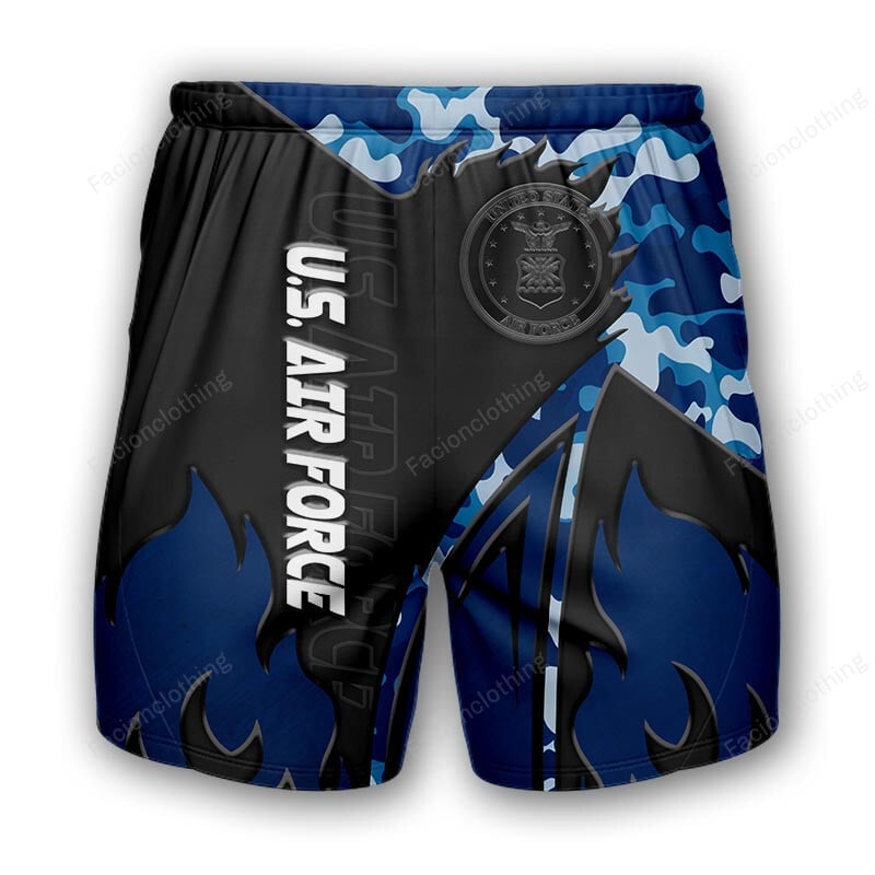Sportswearmerch United States Air Force Personalized Short Pant For Fan