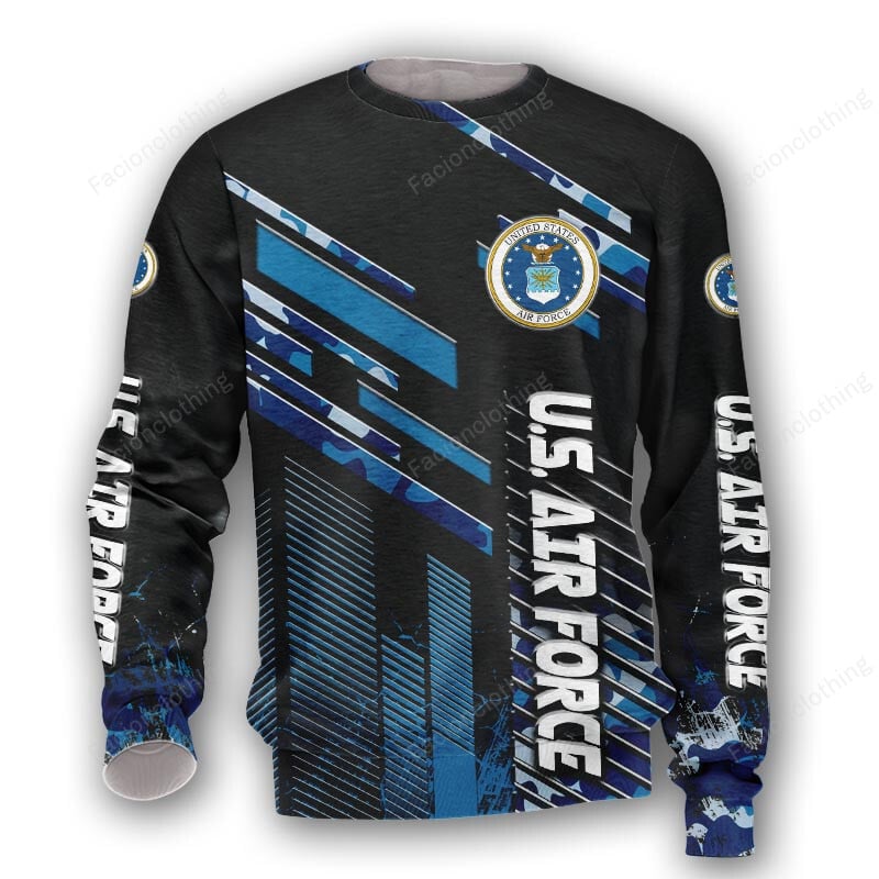 Sportswearmerch United States Air Force Personalized Sweater For Fan