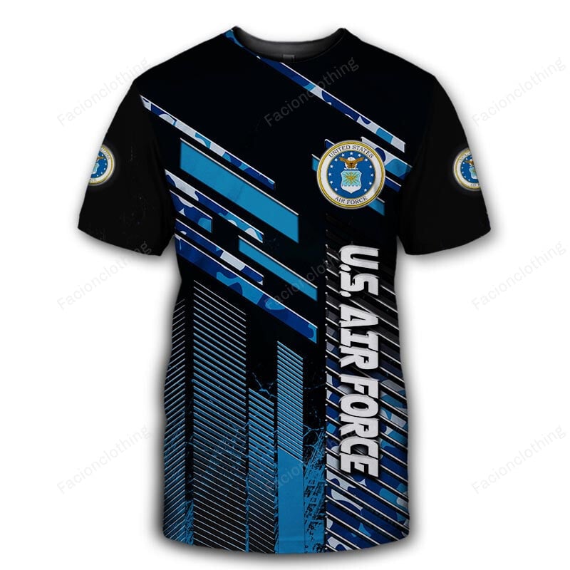Sportswearmerch United States Air Force Personalized T-shirt For Fan
