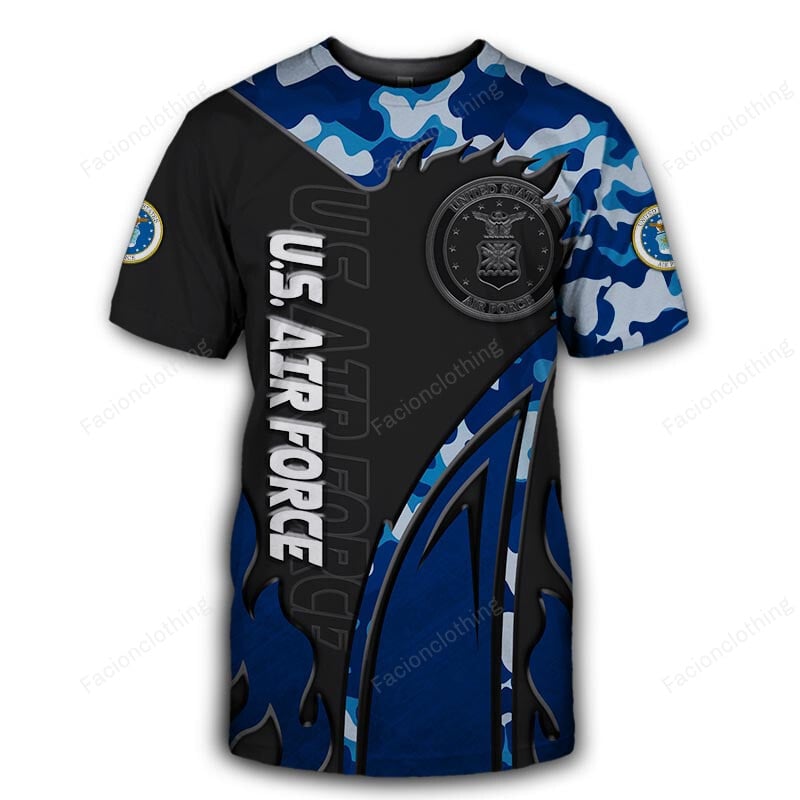 Sportswearmerch United States Air Force Personalized T-shirt For Fan