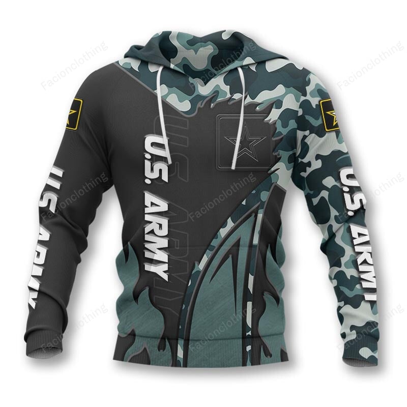 Sportswearmerch United States Army Personalized Hoodie For Fan