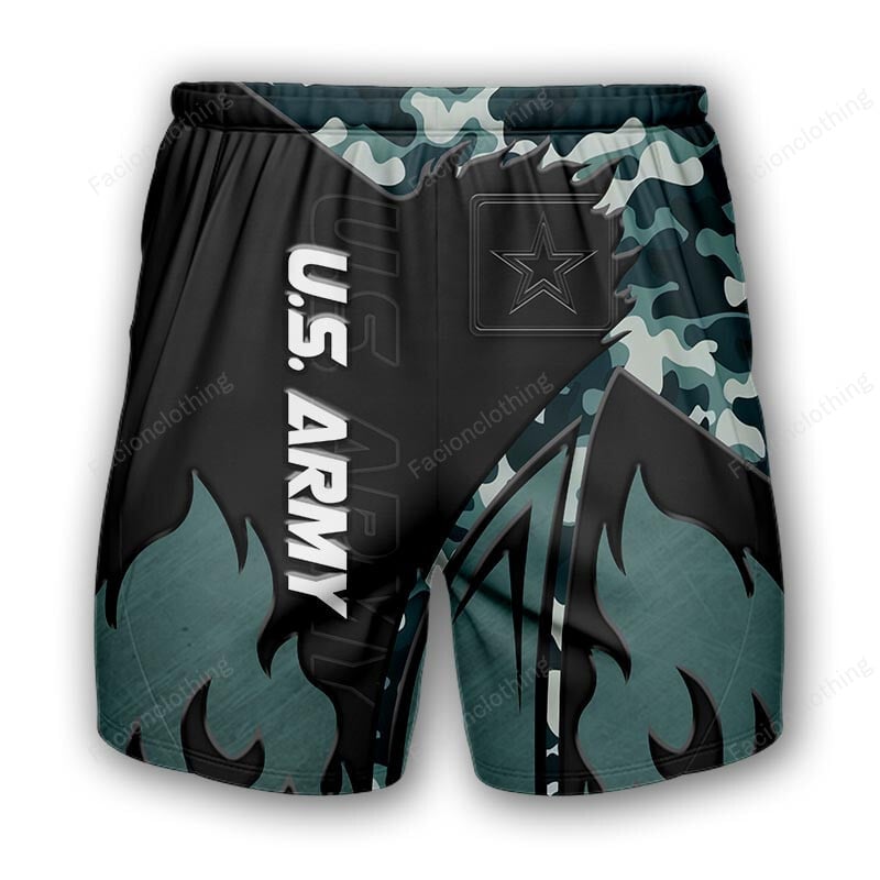 Sportswearmerch United States Army Personalized Short Pant For Fan