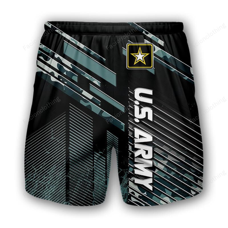Sportswearmerch United States Army Personalized Short Pant For Fan