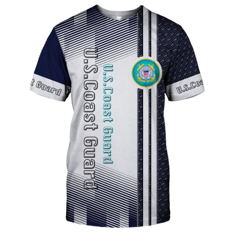 Sportswearmerch United States Coast Guard Army Personalized Fashion T-shirt For Fan