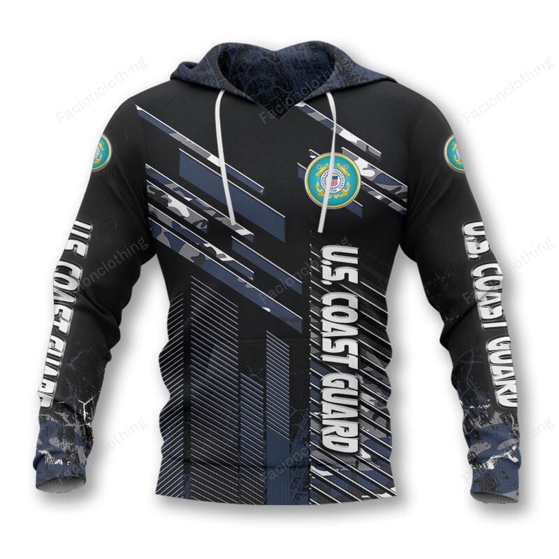 Sportswearmerch United States Coast Guard Personalized Hoodie For Fan