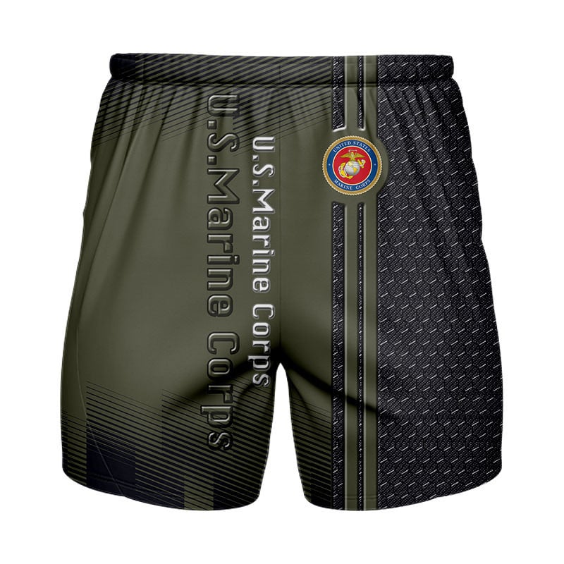Sportswearmerch United States Marine Corps Army Personalized Fashion Dress For Fan