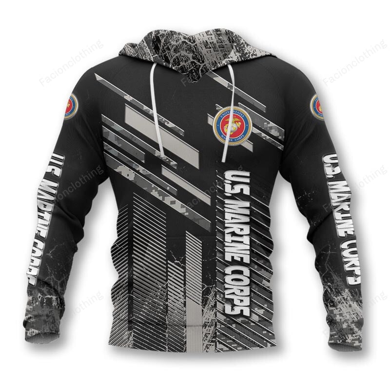 Sportswearmerch United States Marine Corps Personalized Hoodie For Fan