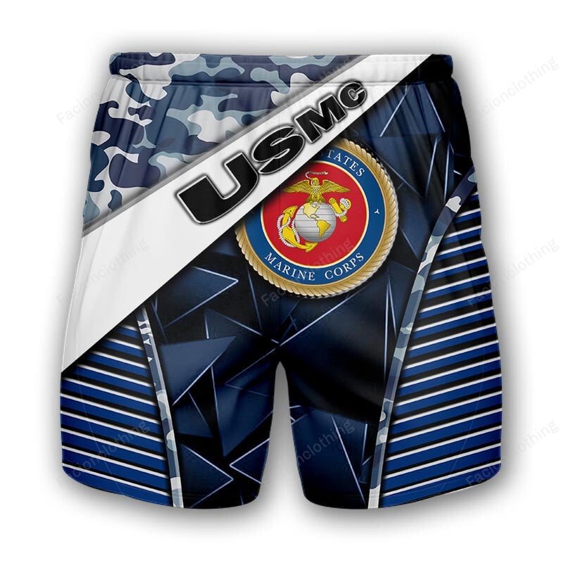 Sportswearmerch United States Marine Corps Personalized Short Pant For Fan