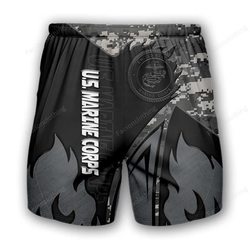 Sportswearmerch United States Marine Corps Personalized Short Pant For Fan