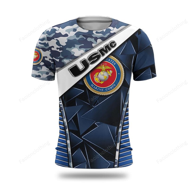 Sportswearmerch United States Marine Corps Personalized T-shirt For Fan