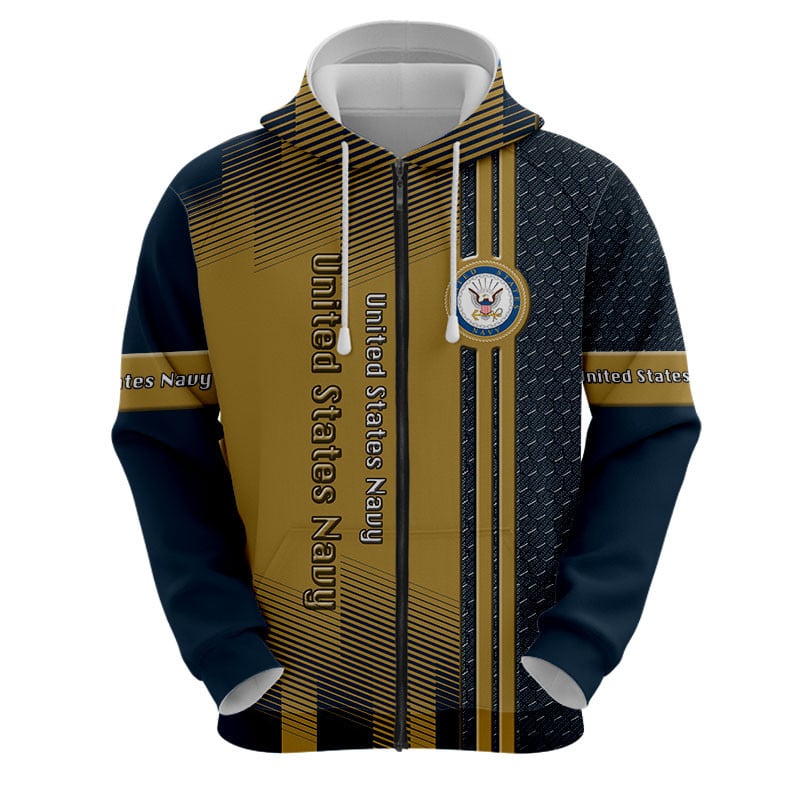 Sportswearmerch United States Navy Army Personalized Fashion Hoodie For Fan