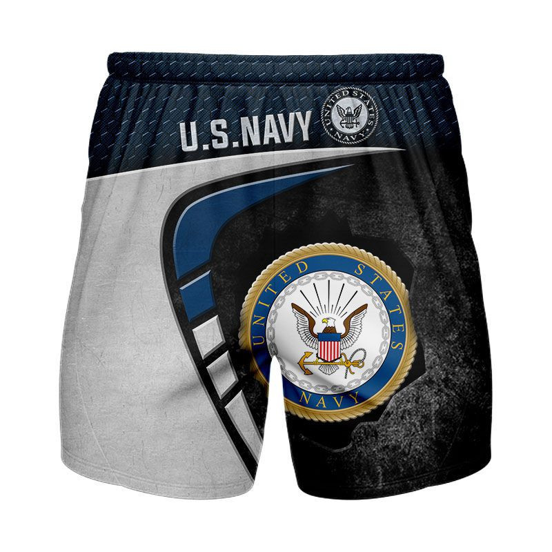Sportswearmerch United States Navy Army Personalized Fashion Short Pant For Fan