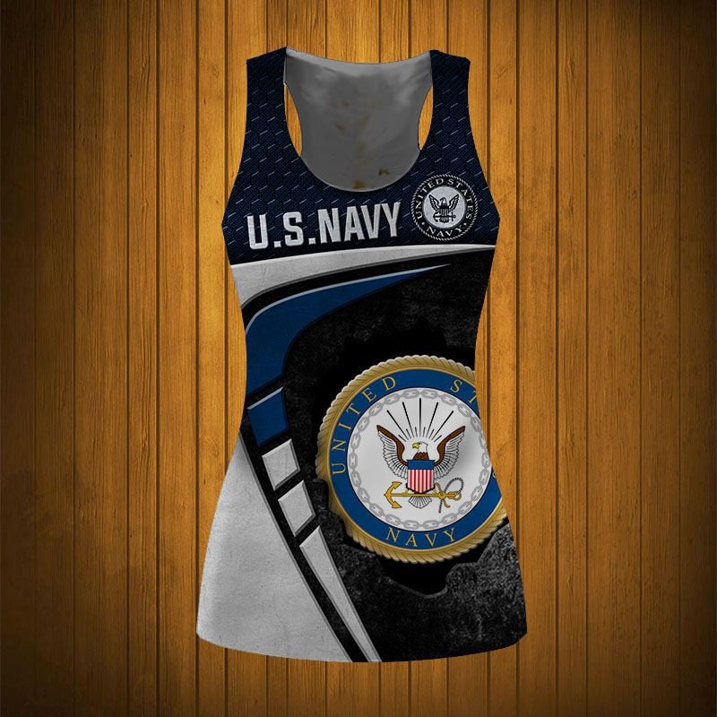 Sportswearmerch United States Navy Army Personalized Fashion Women Tanktop For Fan
