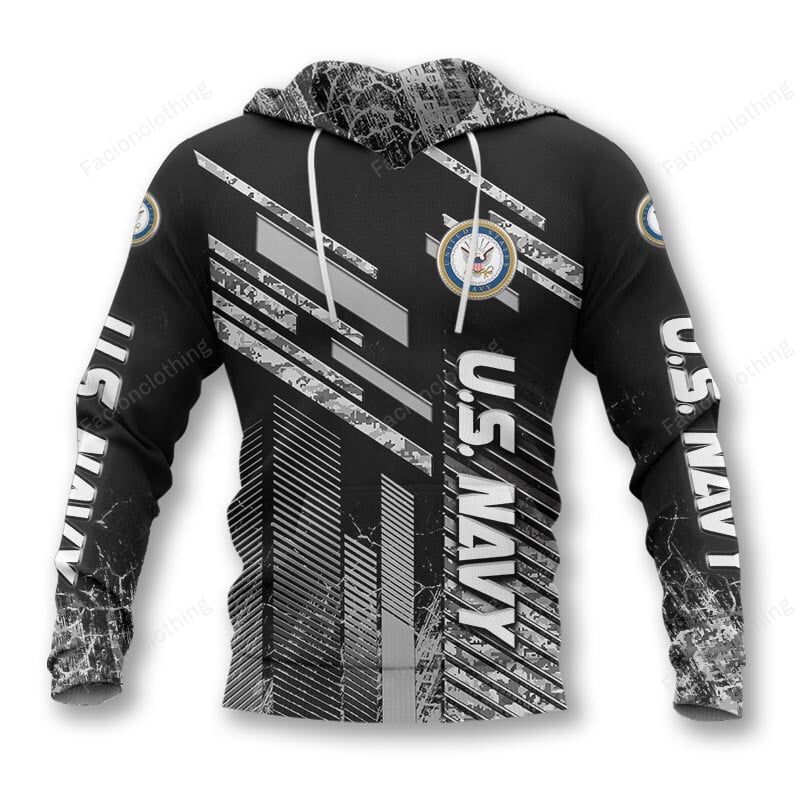 Sportswearmerch United States Navy Personalized Hoodie For Fan
