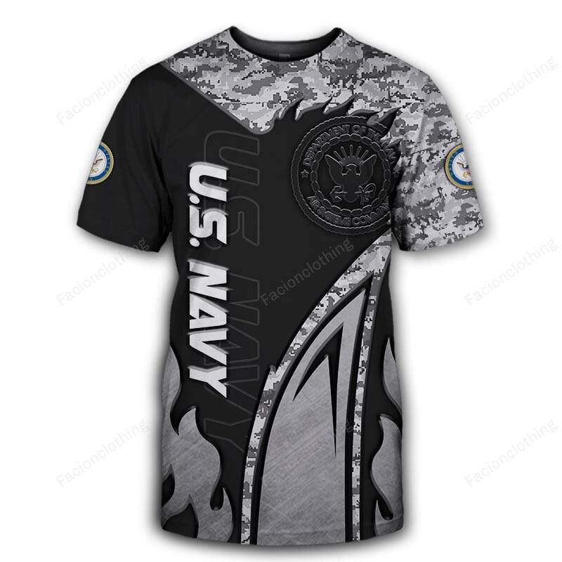 Sportswearmerch United States Navy Personalized T-shirt For Fan