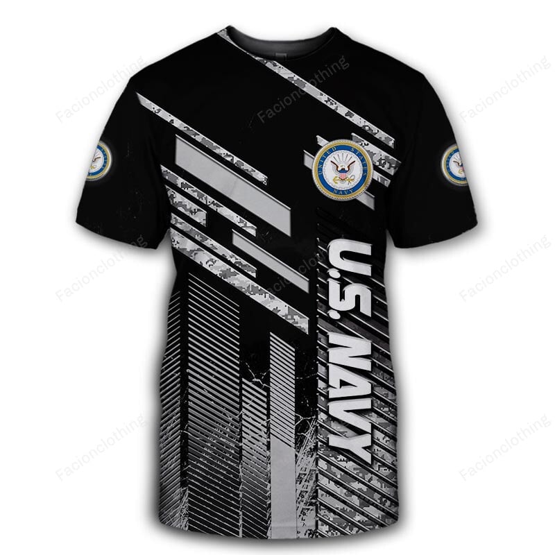 Sportswearmerch United States Navy Personalized T-shirt For Fan