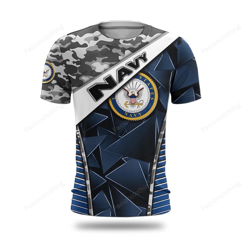Sportswearmerch United States Navy Personalized T-shirt For Fan