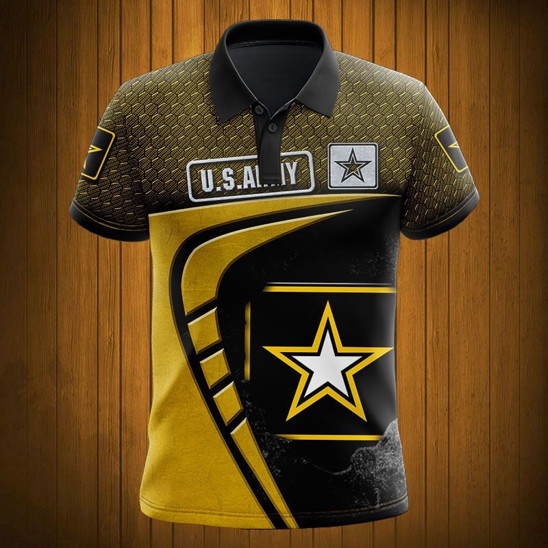 Sportswearmerch U.S. ARMY Personalized Fashion Polo Shirt For Fan