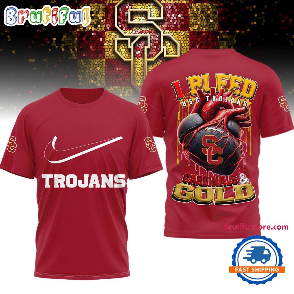 Sportswearmerch USC Trojans NCAA I Bleed T-shirt For Fan
