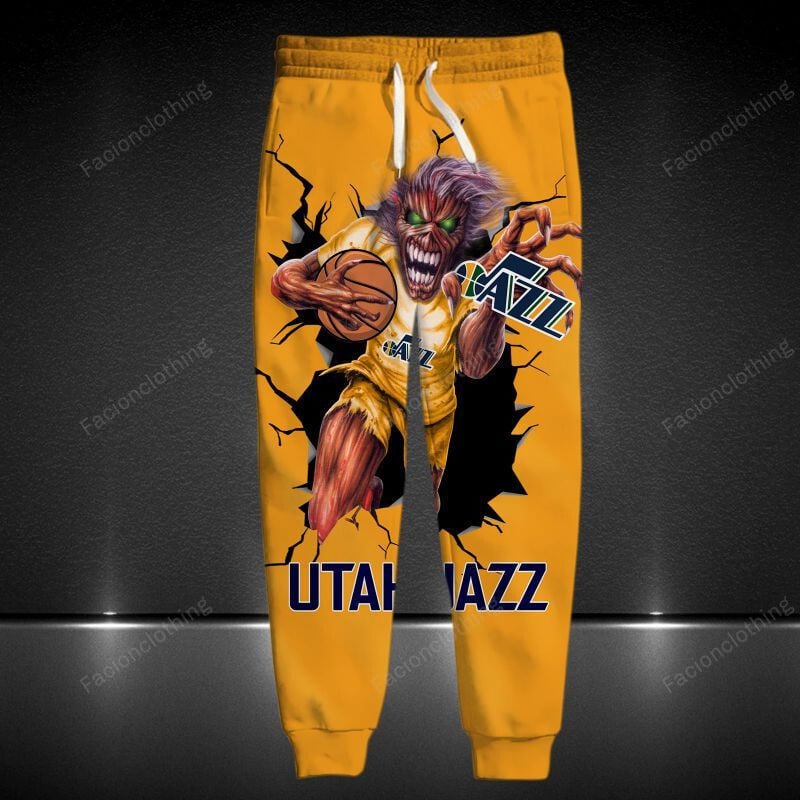 Sportswearmerch Utah Jazz NBA Personalized Long Pant For Fan