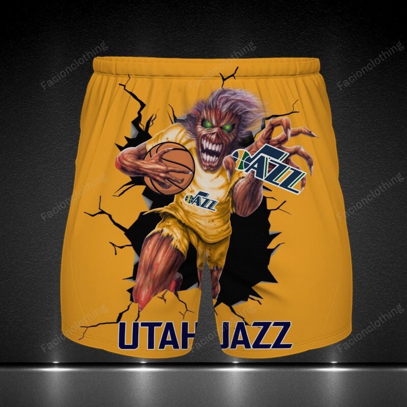 Sportswearmerch Utah Jazz NBA Personalized Short Pant For Fan