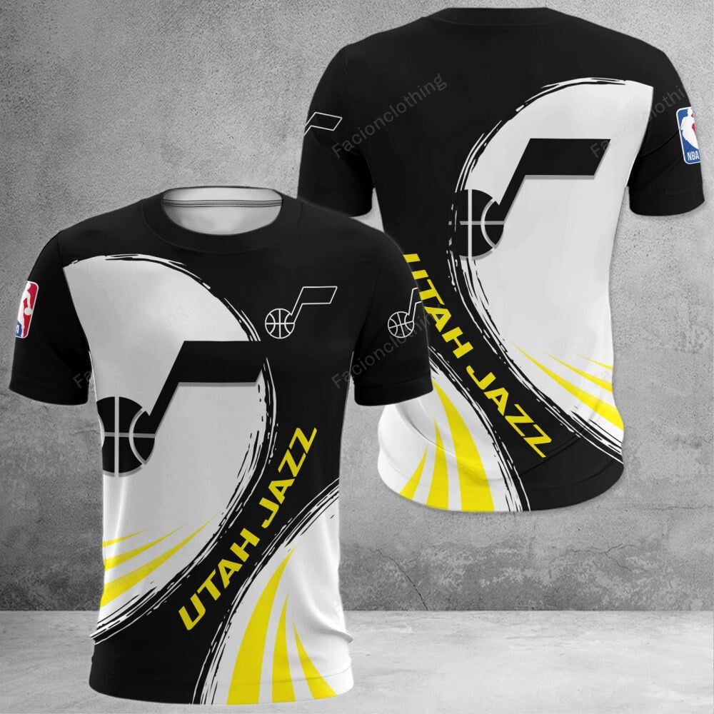 Sportswearmerch Utah Jazz NBA Personalized T-shirt For Fan
