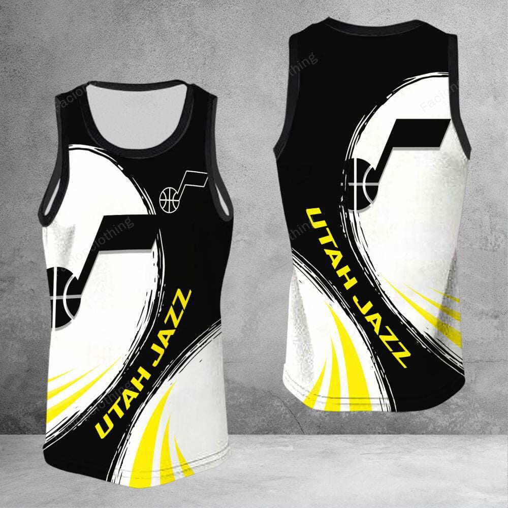 Sportswearmerch Utah Jazz NBA Personalized Tanktop For Fan