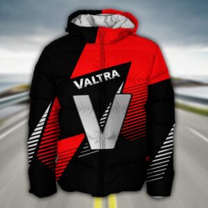 Sportswearmerch Valtra Tractor Puffer Jacket For Fan