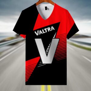 Sportswearmerch Valtra Tractor V-neck Women T-shirt For Fan
