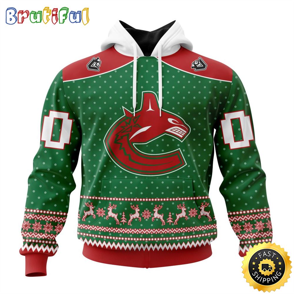Sportswearmerch Vancouver Canucks NHL Christmas Hoodie For Fan