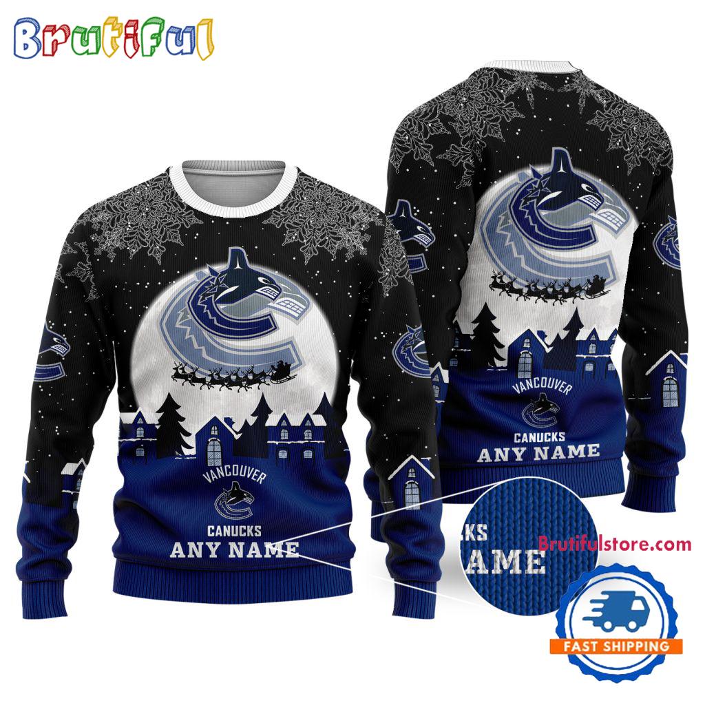 Sportswearmerch Vancouver Canucks NHL Christmas Sweater For Fan