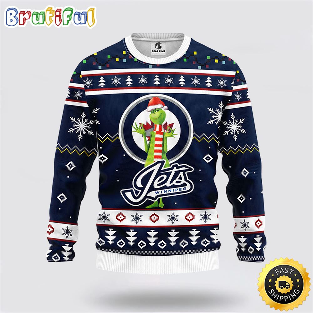 Sportswearmerch Vancouver Canucks NHL Funny Grinch Ugly Christmas Sweater For Fan