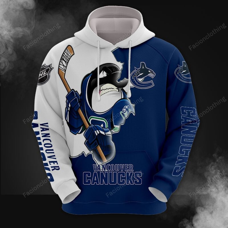 Sportswearmerch Vancouver Canucks NHL Personalized Hoodie For Fan