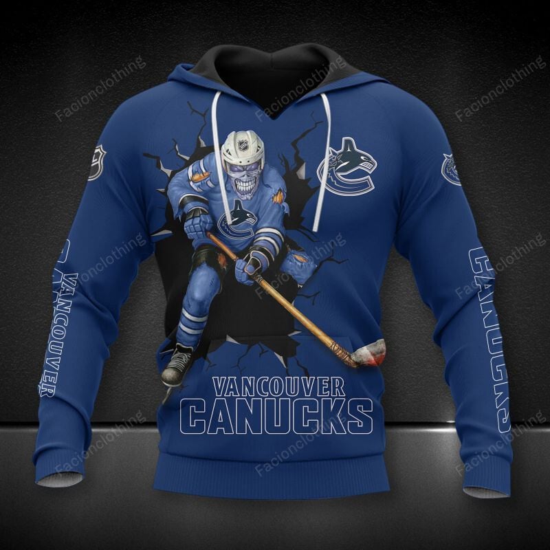 Sportswearmerch Vancouver Canucks NHL Personalized Hoodie For Fan