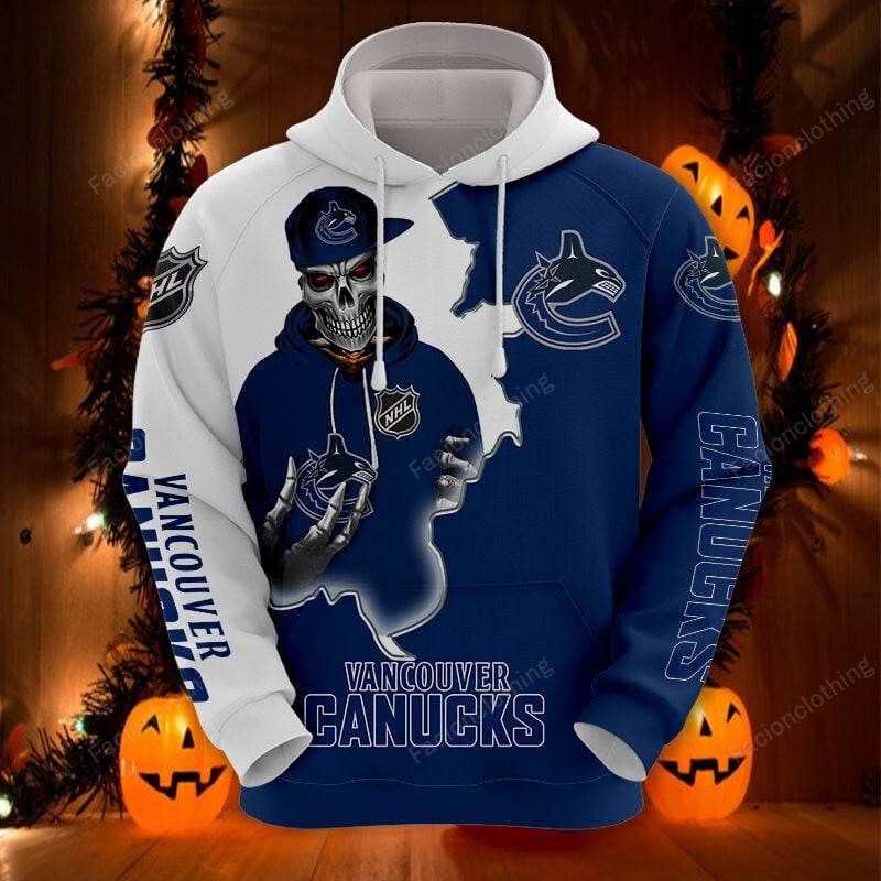 Sportswearmerch Vancouver Canucks NHL Personalized Hoodie For Fan