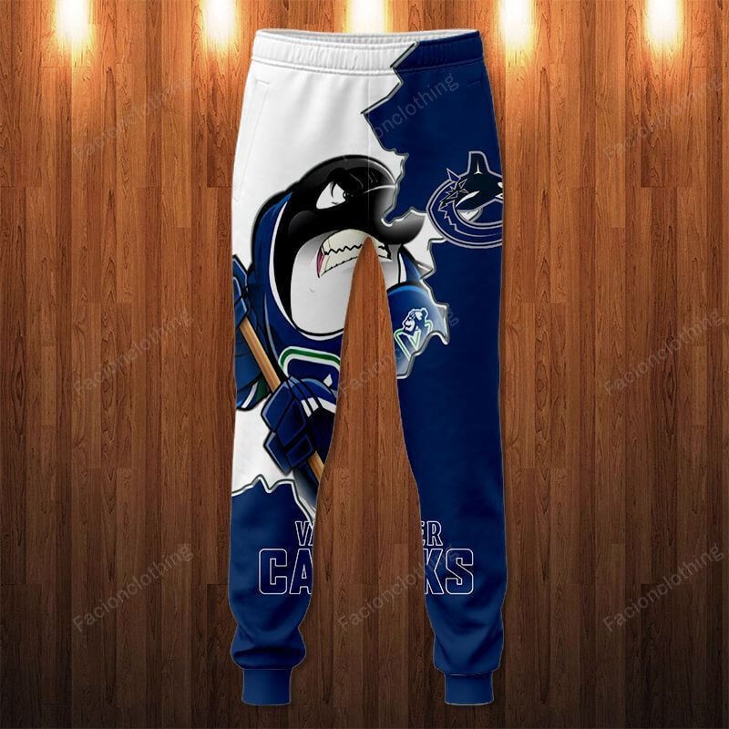 Sportswearmerch Vancouver Canucks NHL Personalized Long Pant For Fan