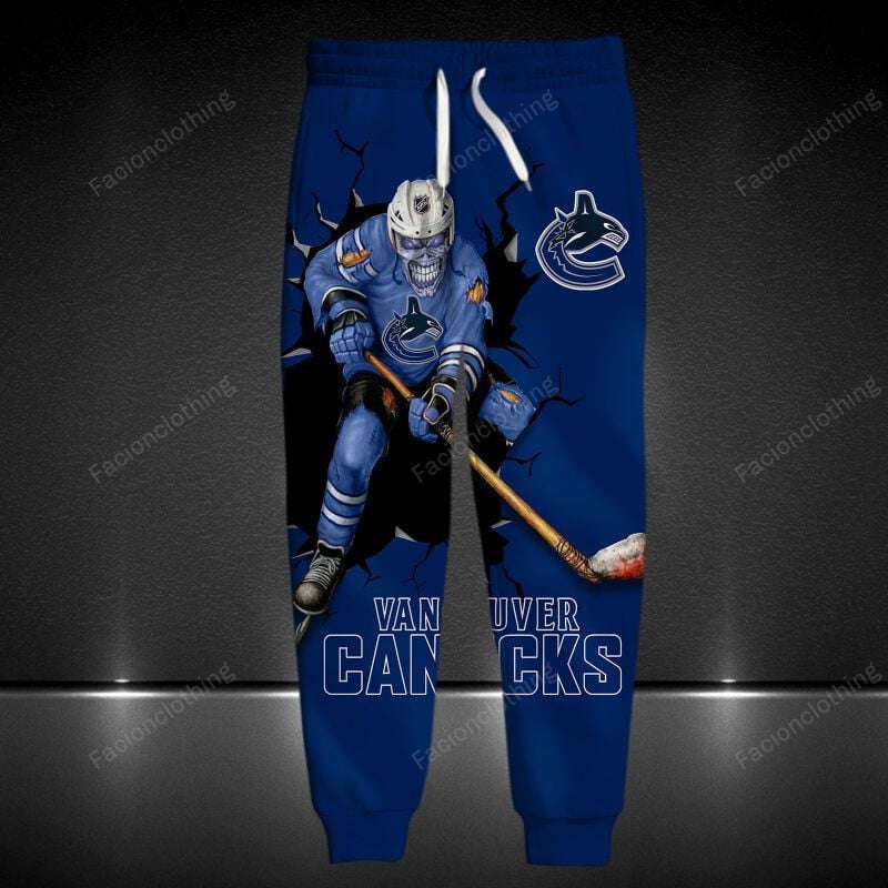 Sportswearmerch Vancouver Canucks NHL Personalized Long Pant For Fan