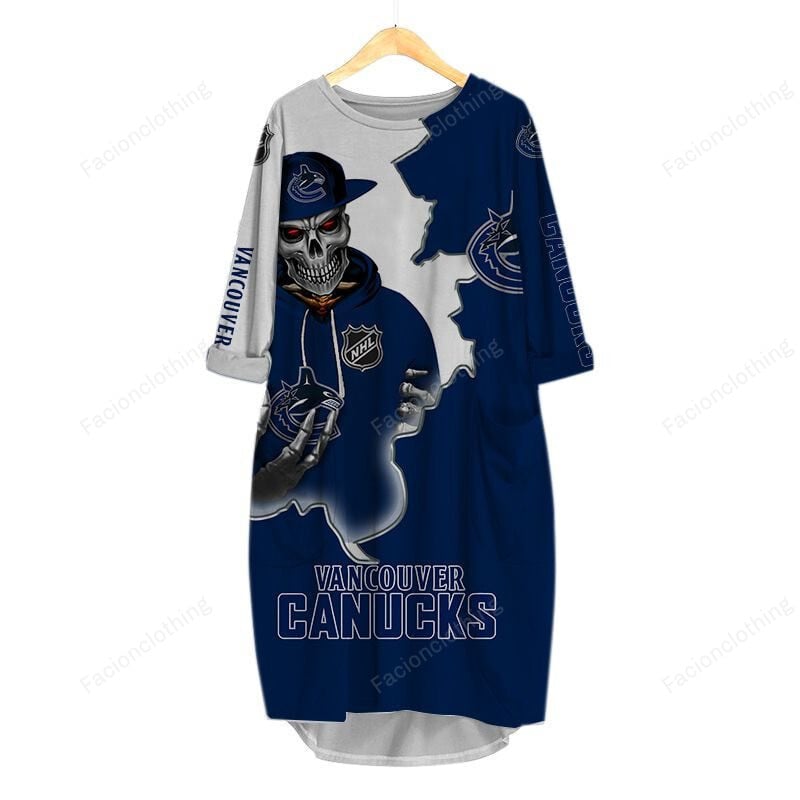 Sportswearmerch Vancouver Canucks NHL Personalized Pocket Tanktop For Fan