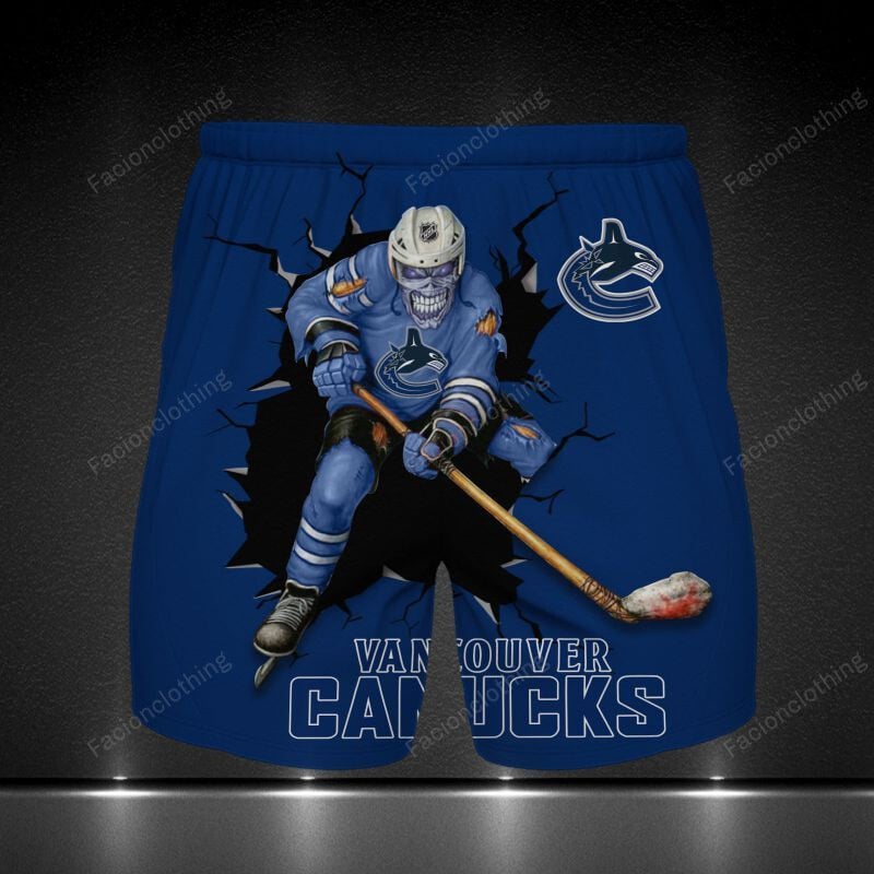 Sportswearmerch Vancouver Canucks NHL Personalized Short Pant For Fan