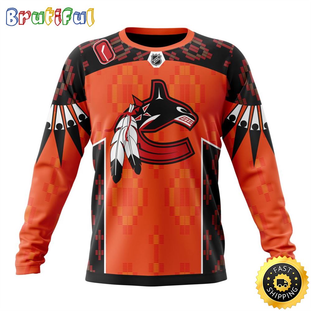Sportswearmerch Vancouver Canucks NHL Personalized Sweater For Fan